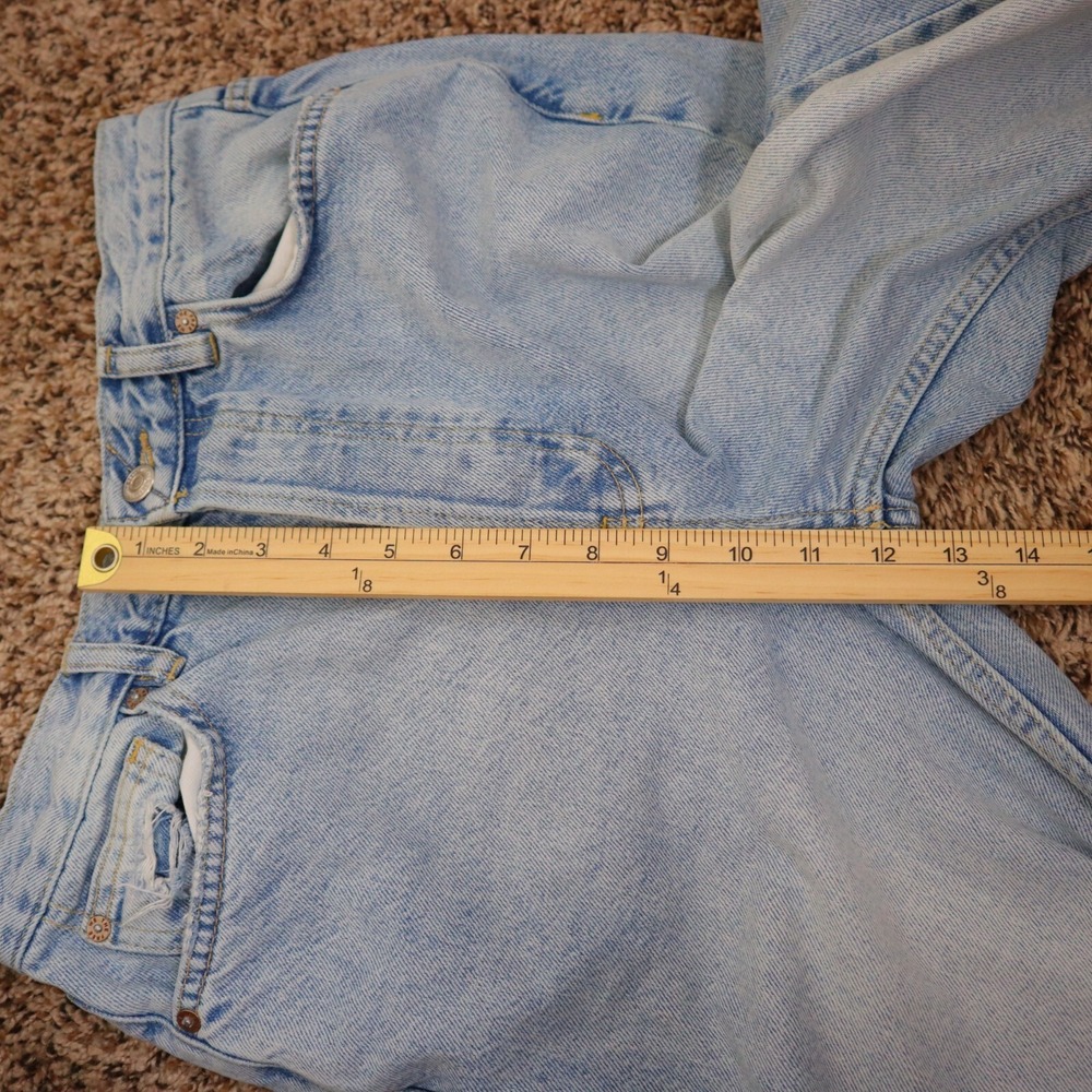 We The Free Lasso Straight Leg Jeans Button Fly Size 27 Waist 29" Inseam 30" - Picture 13 of 16